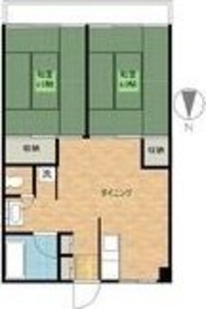 パークハイツミシマの物件間取画像